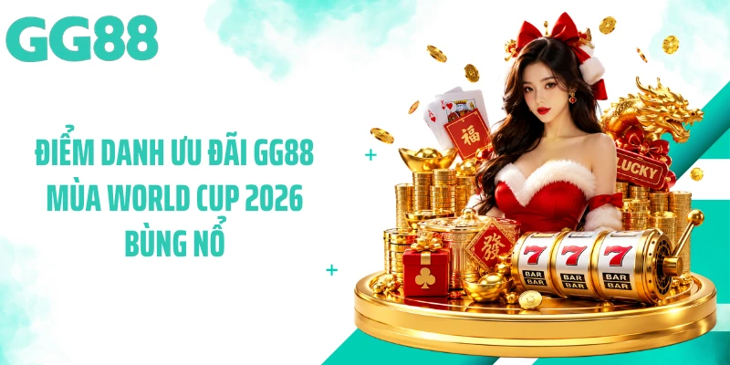 Điểm danh ưu đãi GG88 mùa World Cup 2026 bùng nổ